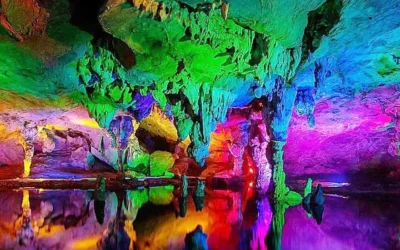 Cueva de la Flauta de Caña en Guilín