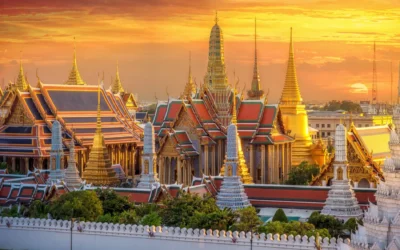 Palacio real en Bangkok