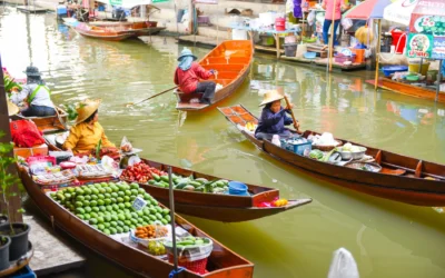 Mercado flotante de Bangkok