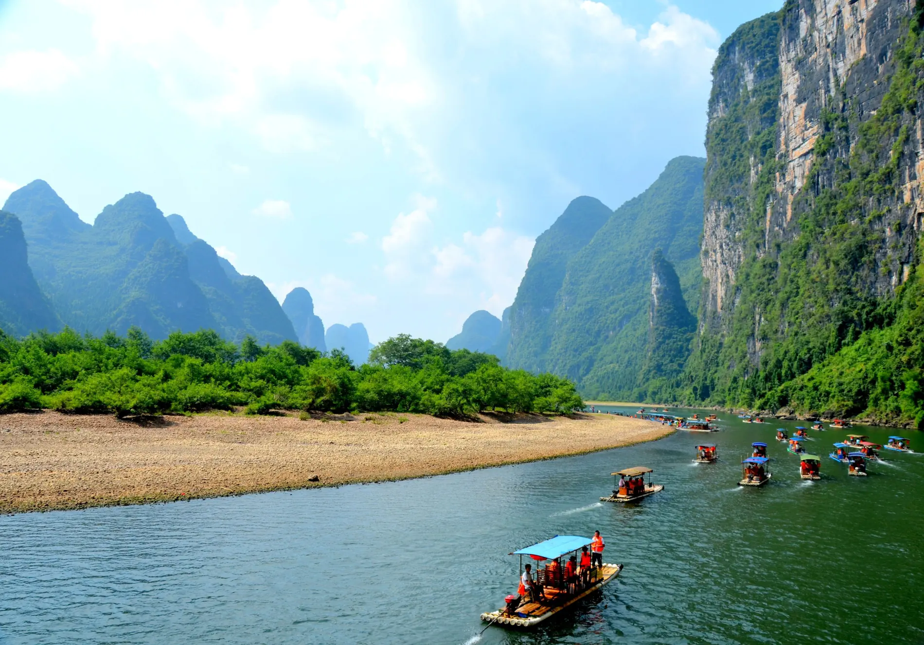 Crucero por el Río Li Jiang en Guilín | Routes of Asia