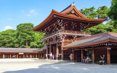 Santuario sintoísta Meiji Jingu en Tokio