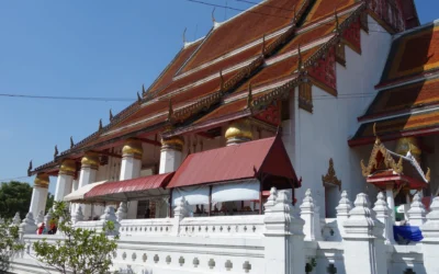 Templo Wat Mongkol Bophit en Ayutthaya